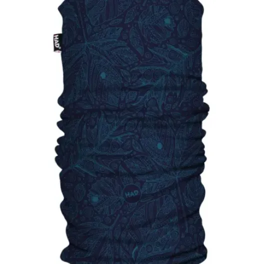 H.A.D. Printed Fleece Tube Scarf – Autuno Blue Discount