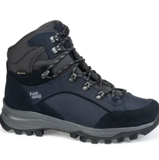 H.A.D. Hanwag Banks Lady Gtx Women'S Hiking Shoes – Navy/Asphalt Outlet