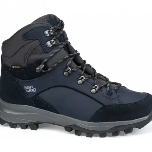 H.A.D. Hanwag Banks Sf Extra Lady Gtx Womens Shoes – Navy/Asphalt Sale