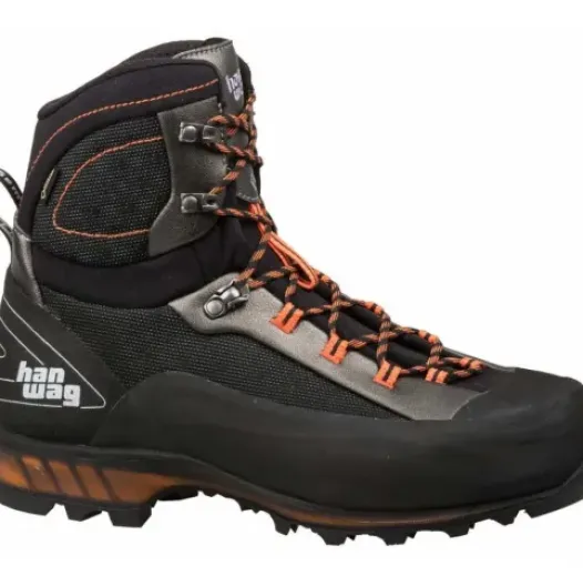 H.A.D. Hanwag Ferrata Gtx Ii Shoes – Black/Orange Discount