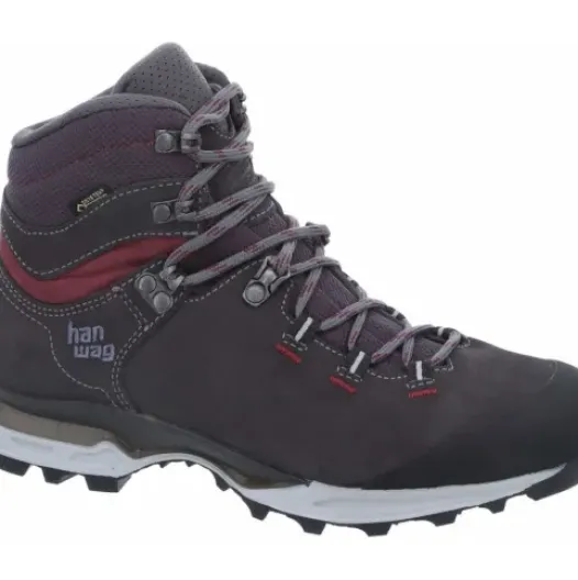 H.A.D. Hanwag Tatra Light Bunion Lady Gtx Shoe – Asphalt/Dark Garnet Outlet