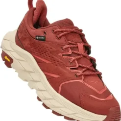 H.A.D. Hoka Anacapa Low Gtx Women'S Hiking Shoes – Cherry Mahogany / Hot Sauce Outlet