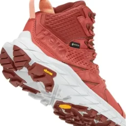 H.A.D. Hoka Anacapa Mid Gtx Women'S Hiking Shoes – Hot Sauce / Cherry Mahogany Outlet