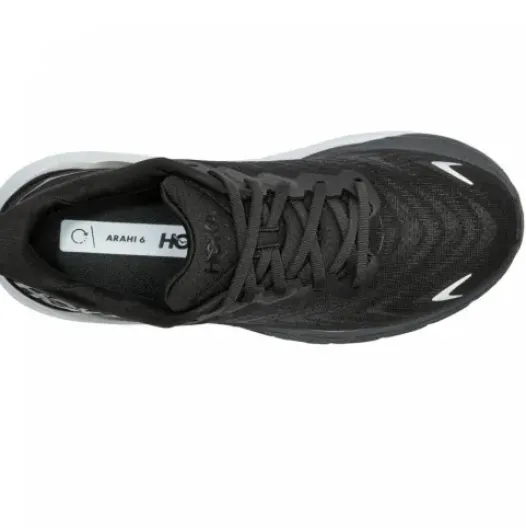 H.A.D. Hoka Arahi 6 Women'S Running Shoes – Black / White Sale