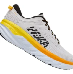 H.A.D. Hoka Bondi 7 Running Shoes – Nimbus Cloud / Radiant Yellow Sale