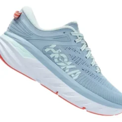 H.A.D. Hoka Bondi 7 Women'S Running Shoes – Blue Fog / Blue Glass Discount