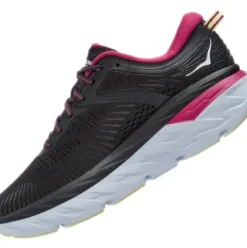 H.A.D. Hoka Bondi 7 Women'S Running Shoes – Blue Graphite / Festival Fuchsia Sale