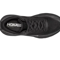 H.A.D. Hoka Bondi 7 X-Wide Running Shoes – Black / Black Sale