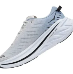 H.A.D. Hoka Bondi X Running Shoes – Blanc De Blanc / Blue Fog Discount