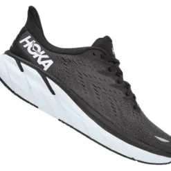 H.A.D. Hoka Clifton 8 Running Shoes – Black / White Sale
