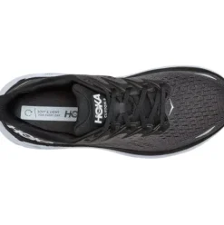 H.A.D. Hoka Clifton 8 Running Shoes – Black / White Sale