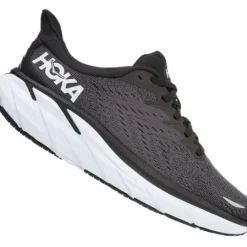 H.A.D. Hoka Clifton 8 Wide Women'S Running Shoes – Black / White Discount