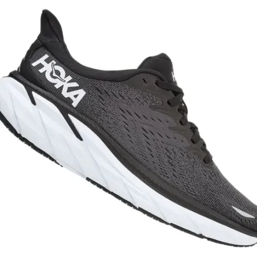 H.A.D. Hoka Clifton 8 Women'S Running Shoes – Black / White Sale