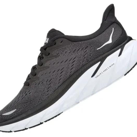 H.A.D. Hoka Clifton 8 Women'S Running Shoes – Black / White Sale