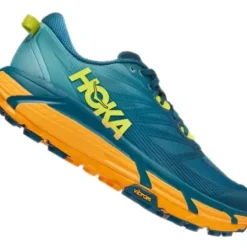 H.A.D. Hoka Mafate Speed 3 Running Shoes – Coastal Shade / Radiant Yellow Outlet