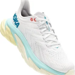 H.A.D. Hoka One One Clifton Edge Women'S Running Shoes – Blanc De Blanc / Blue Tint Discount