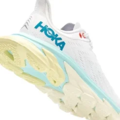H.A.D. Hoka One One Clifton Edge Women'S Running Shoes – Blanc De Blanc / Blue Tint Discount