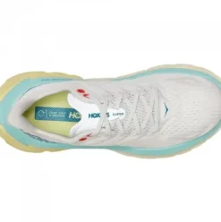 H.A.D. Hoka One One Clifton Edge Women'S Running Shoes – Blanc De Blanc / Blue Tint Discount