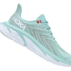 H.A.D. Hoka One One Clifton Edge Women'S Running Shoes – Eggshell Blue / White Discount