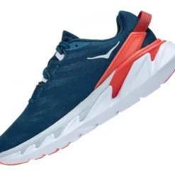 H.A.D. Hoka One One Elevon 2 Women'S Running Shoes – Moroccan Blue / Hot Coral Outlet
