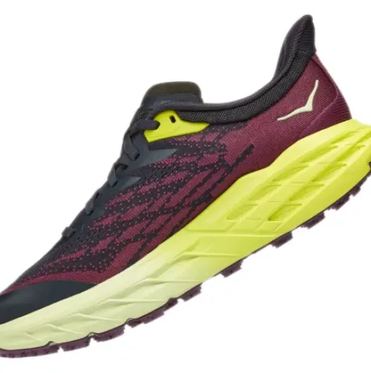 H.A.D. Hoka Speedgoat 5 Women'S Running Shoes – Blue Graphite / Evening Primrose Outlet